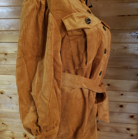 NWT Who What Wear Shirt Belted L - Picture 2 of 5